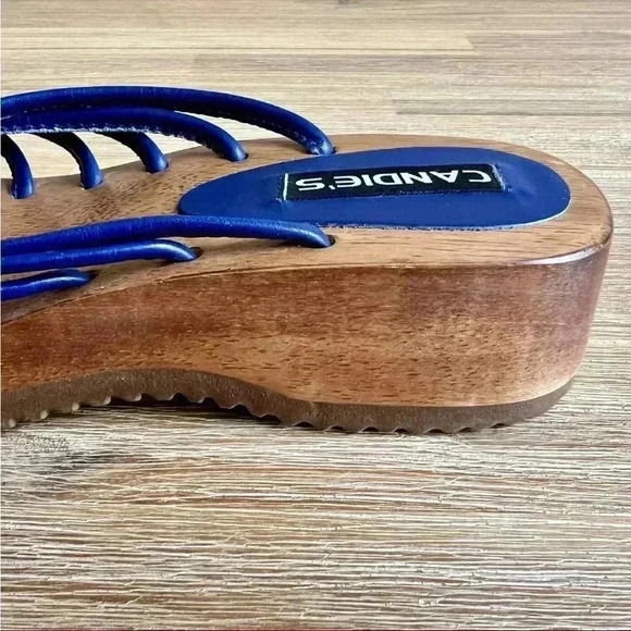 Candies Women’s Sandals Size 8 Platform Chunky Y2K 90s Fashion Strappy - Picture 5 of 13